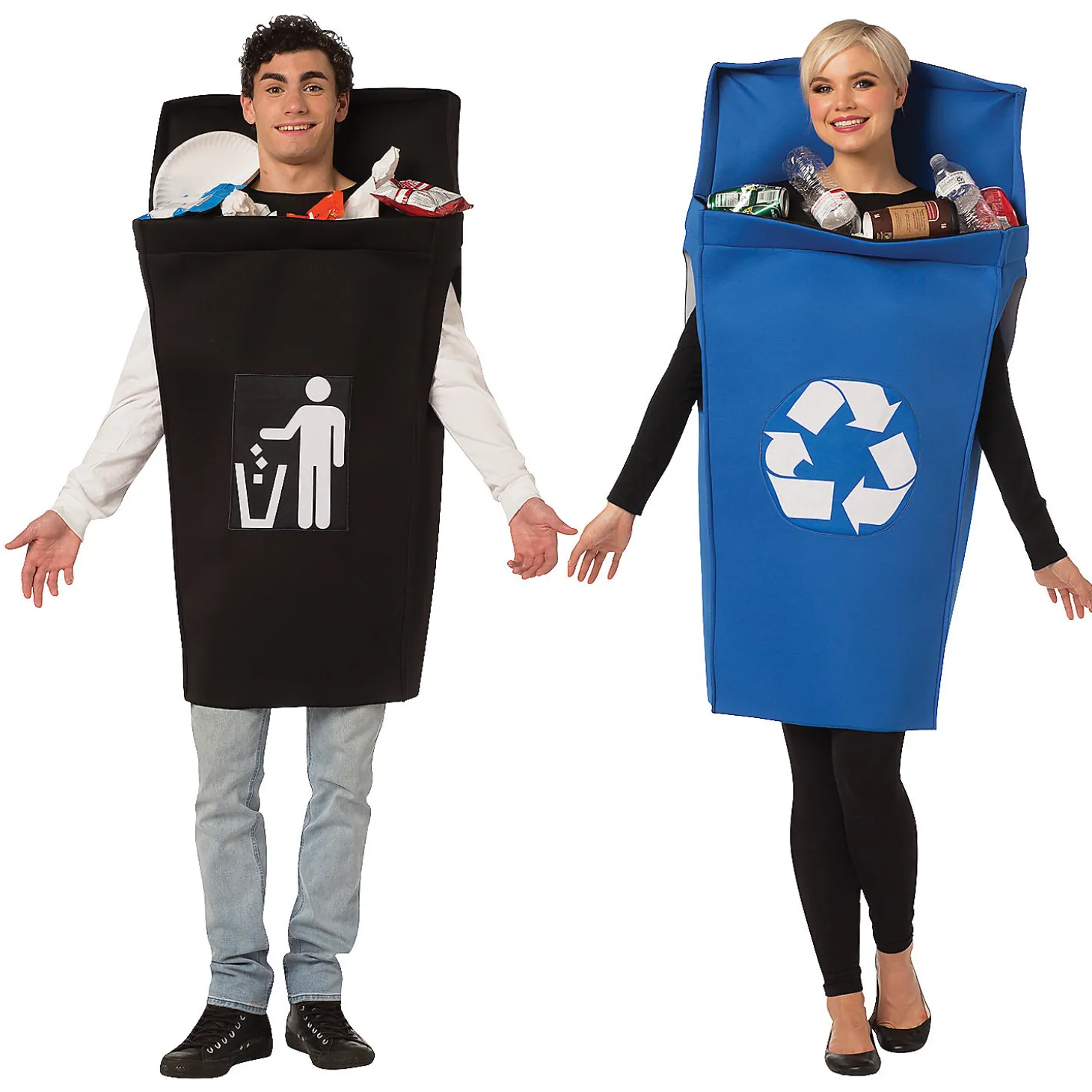 Reduce, Reuse, Recycle Couples Costumes