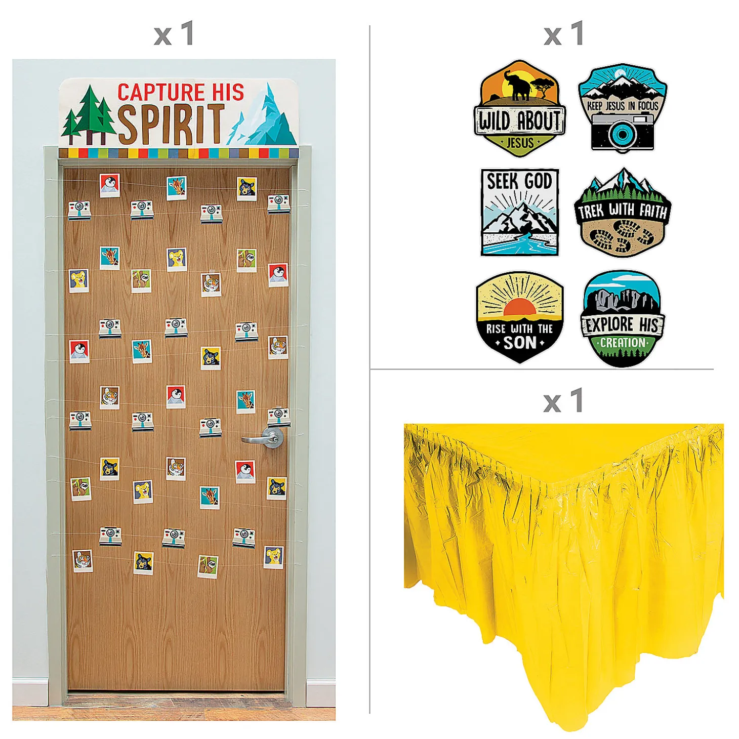 Religious Encounters Trunk Or Treat Decorating Kit - 8 Pc.