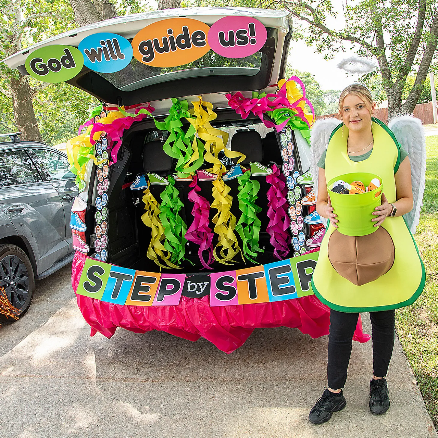 Religious Step By Step Trunk-Or-Treat Decorating Kit - 3 Pc.