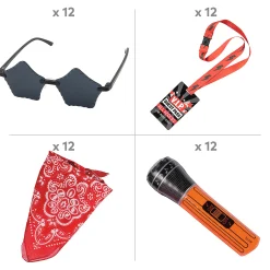 Rock Star Dress-Up Kit For 12