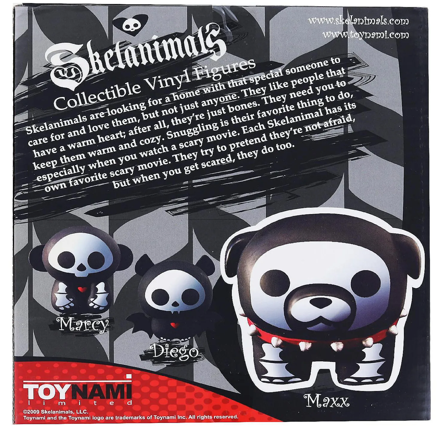 Skelanimals 4.5 Inch Collectible Vinyl Figure Maxx The Bulldog