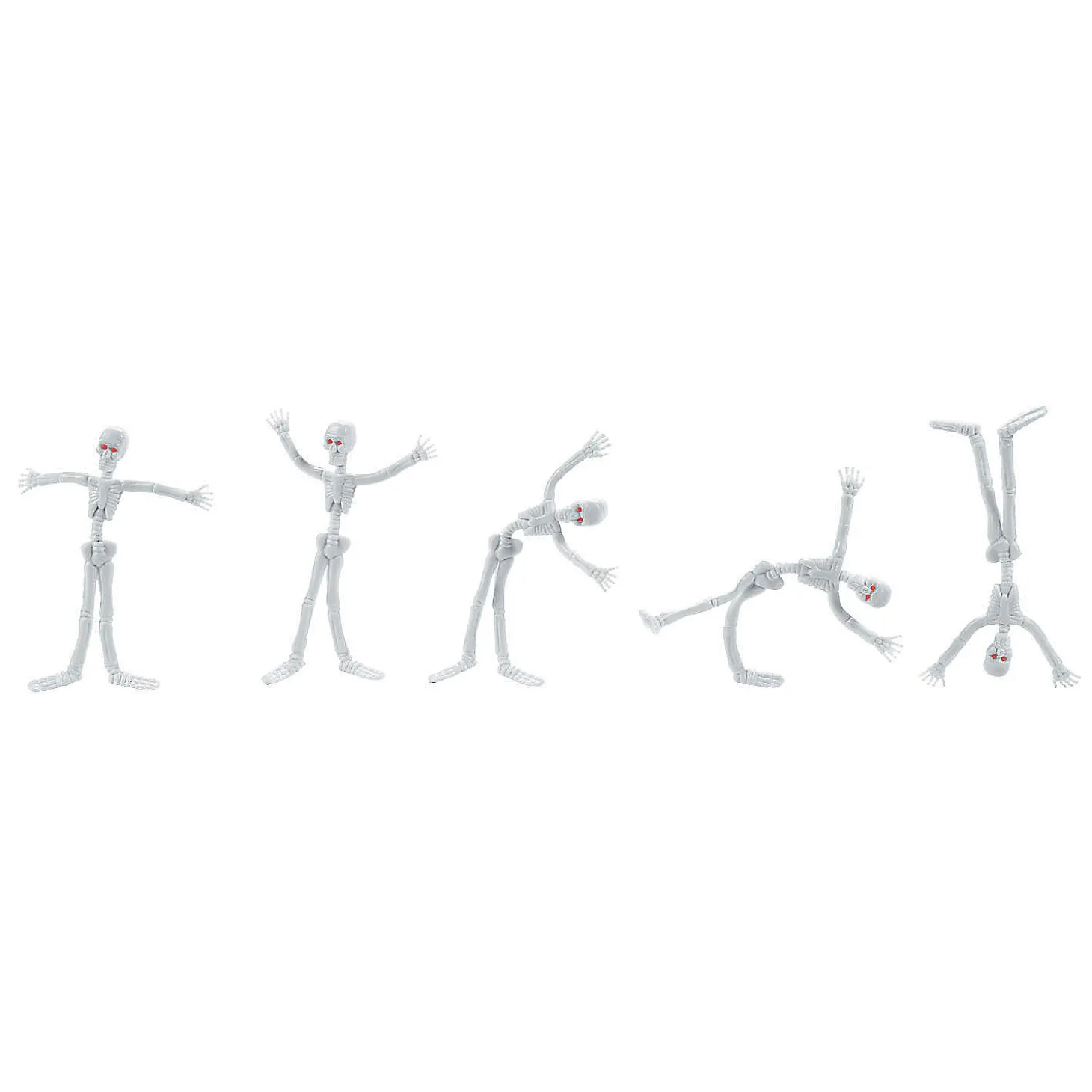 Skeleton Bendables - 12 Pc.
