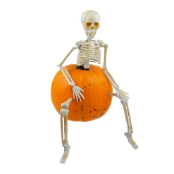 Skeleton Body Pumpkin Poke-Ins Halloween Decoration - 5 Pc.
