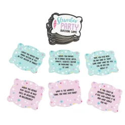 Slumber Party Questions Game