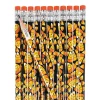 Smile Face Candy Corn Pencils - 24 Pc.