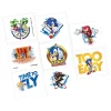 Sonic The Hedgehog™ Temporary Tattoos - 8 Pc