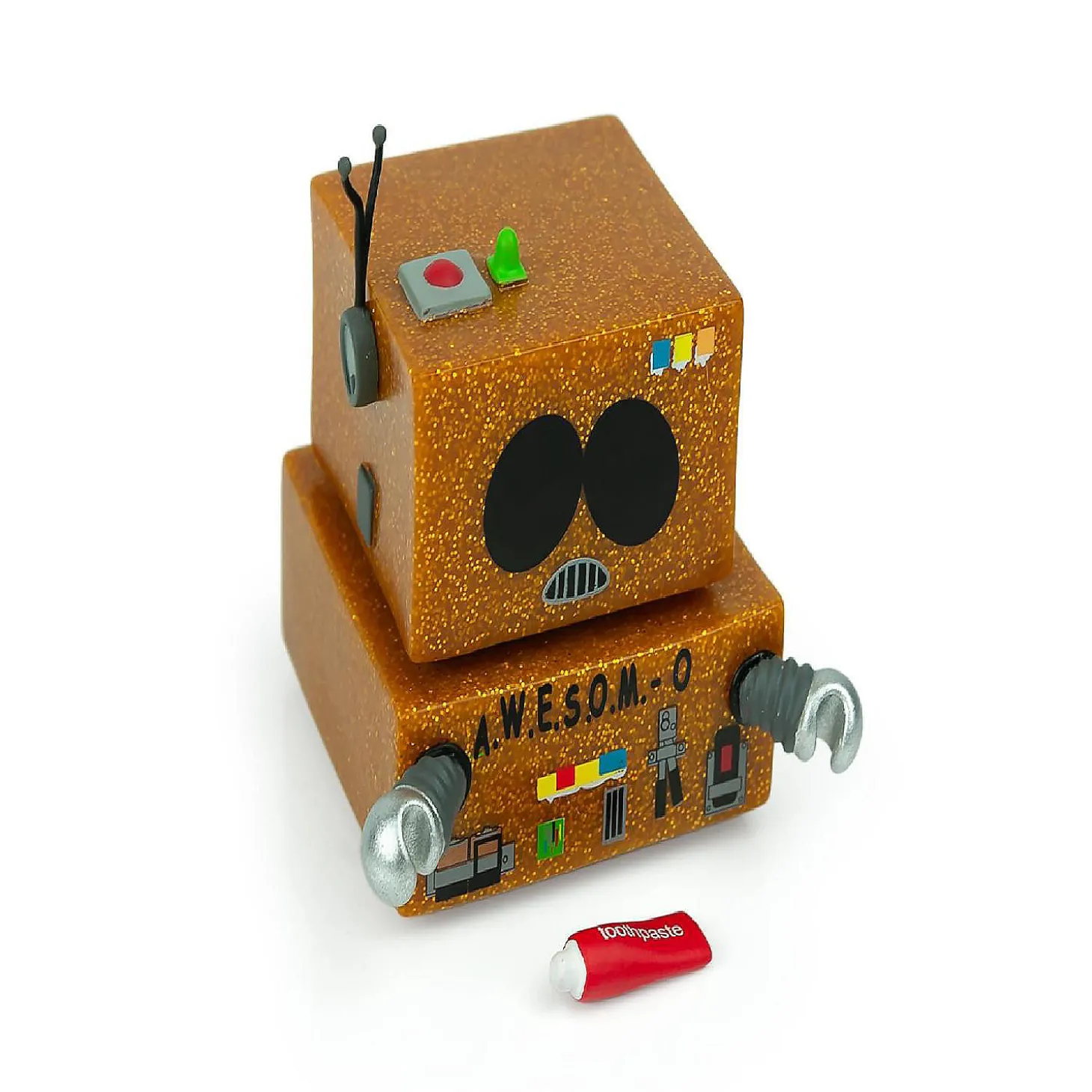 South Park Awesom-O Glitter Exclusive Collectible Figure Stands 3 Inches Tall