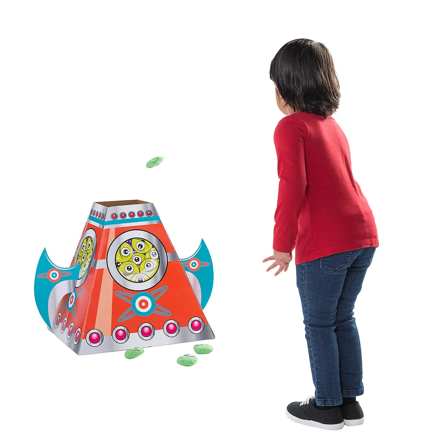 Space Rocketship Toss Game