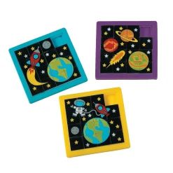 Space Slide Puzzles - 12 Pc.
