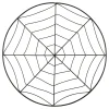 Spider Web Wreath Form
