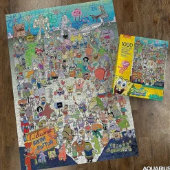 Spongebob Squarepants Cast 1000 Piece Jigsaw Puzzle