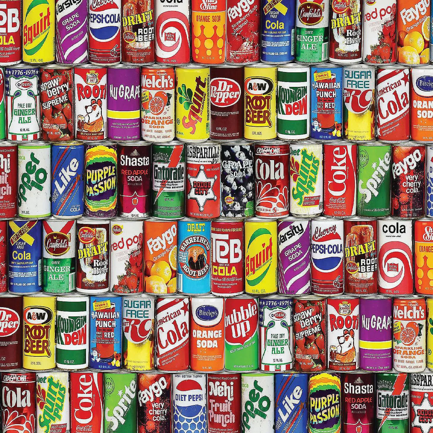 Springbok Retro Refreshments 1000 Piece Jigsaw Puzzle