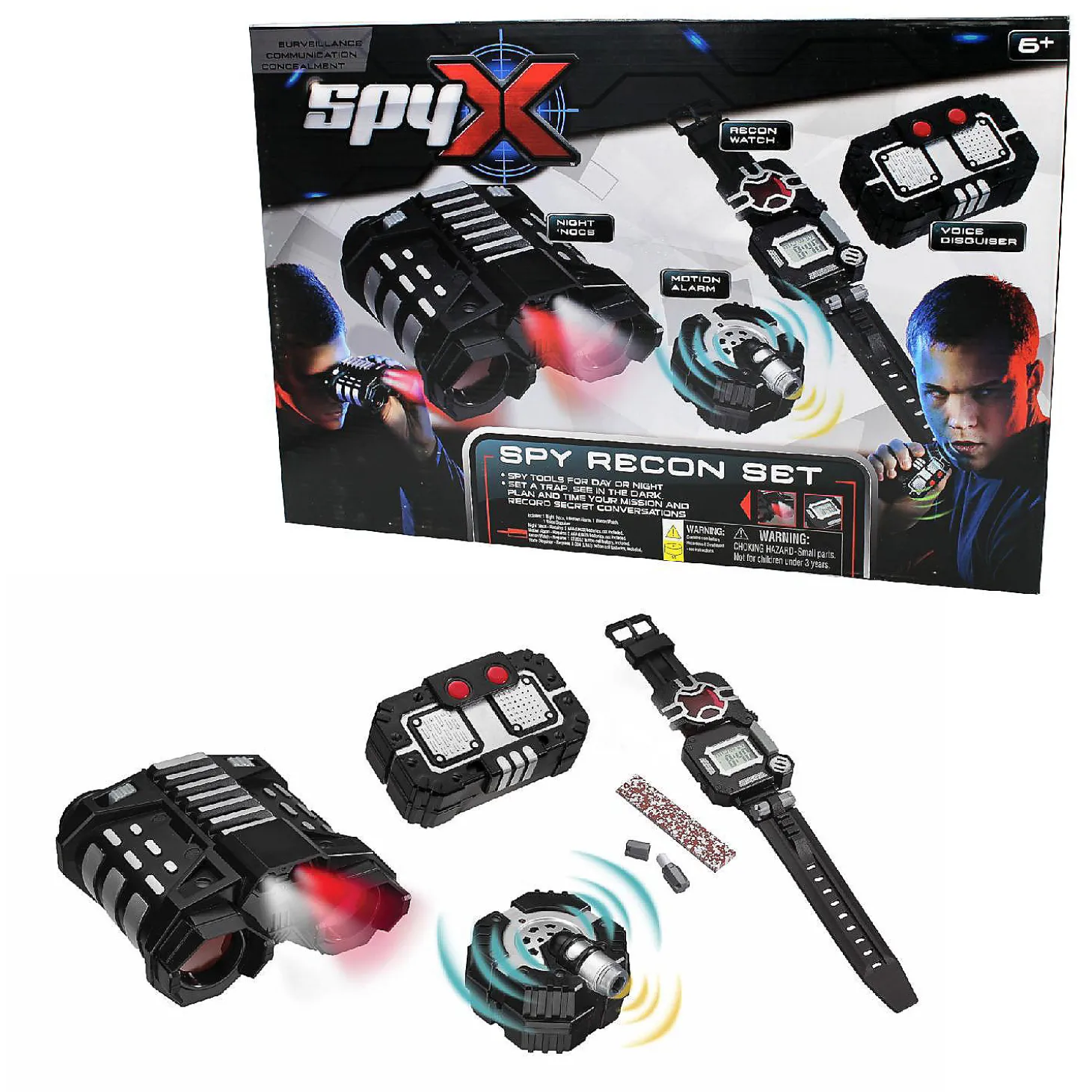 Spyx Recon Set, 4Pc Spy Toy Set