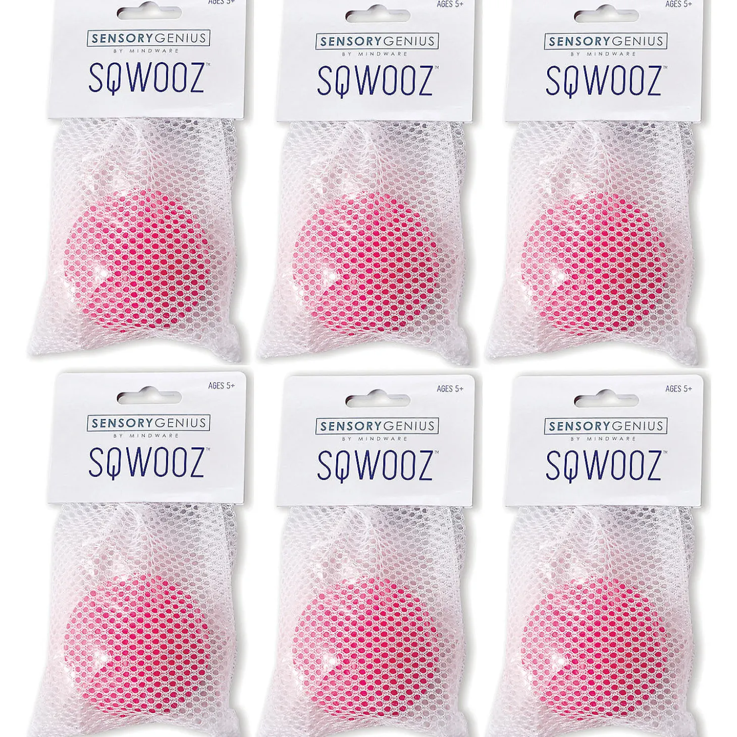 Sqwooz™ Stress Ball, Pack Of 6