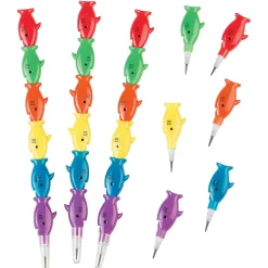 Stacking Shark Pencils - 12 Pc.