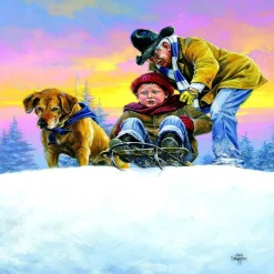 Sunsout Grandpa's Idea 500 Pc Jigsaw Puzzle