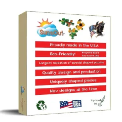 Sunsout Morning Greeting 1000 Pc Jigsaw Puzzle