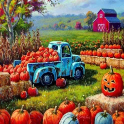 Sunsout Pumpkin Farm Festival 300 Pc Jigsaw Puzzle