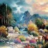 Sunsout Springtime Valley 1000 Pc Jigsaw Puzzle