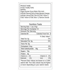 Swirl Lollipop Assortment - 110 Pc.