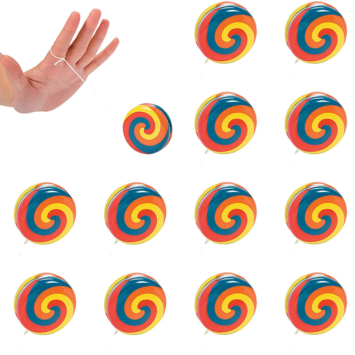 Swirl Yoyos - 12 Pc.