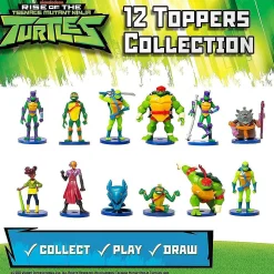 Teenage Mutant Ninja Turtles Pencil Toppers 5Pk Raphael Muninn Mikey Leo Donatello Pmi International