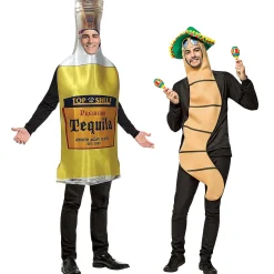 Tequila & Worm Couples Costumes
