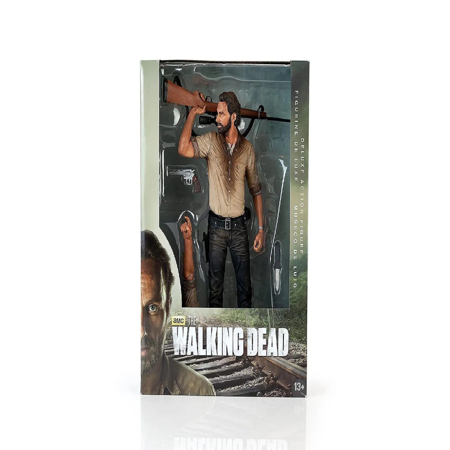The Walking Dead Deluxe 10 Inch Figure Set - Daryl Dixon & Rick Grimes