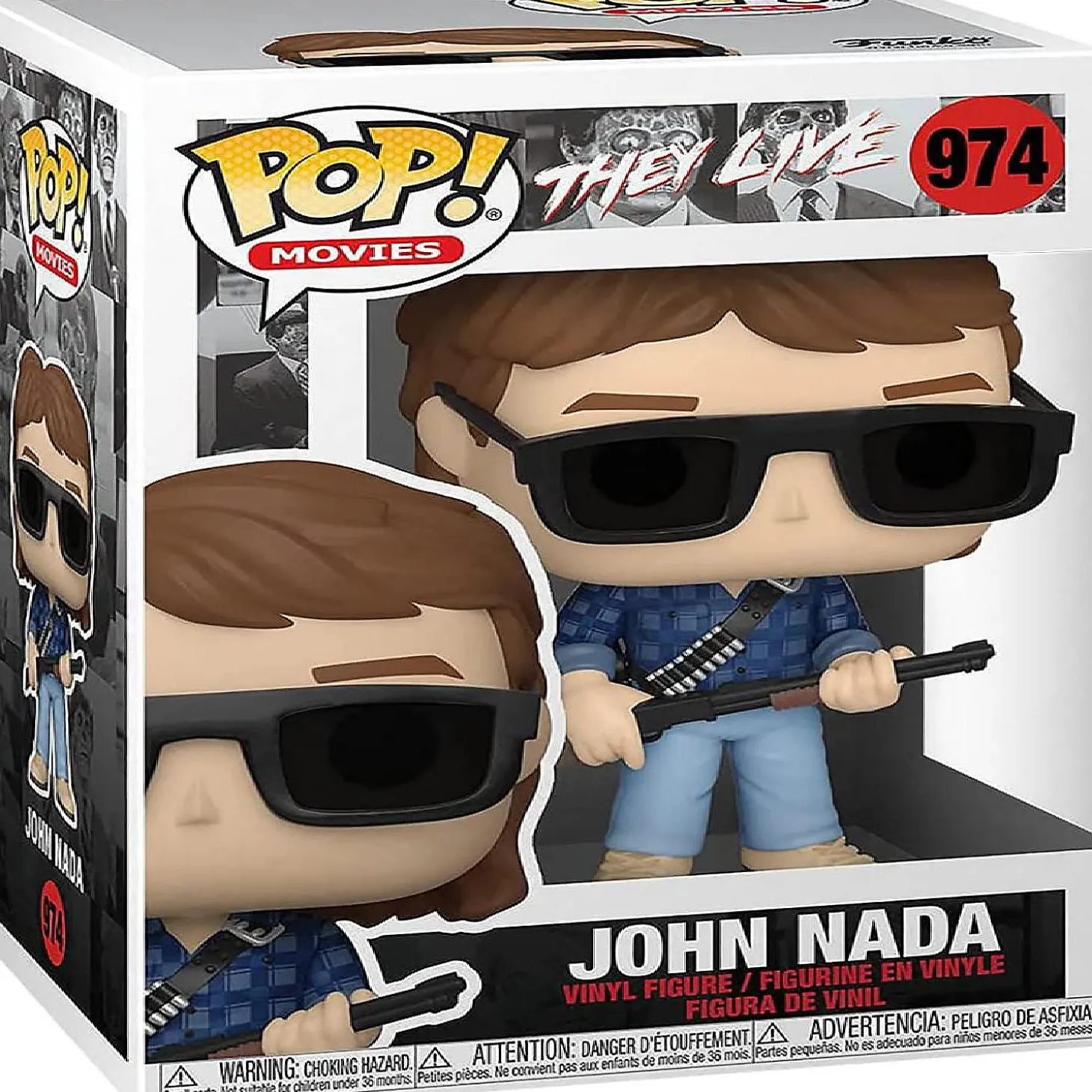 They Live Funko Pop Vinyl Figure John Nada