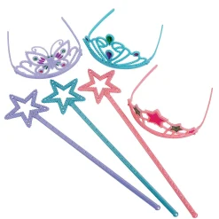 Tiaras & Wands Assortment - 24 Pc.