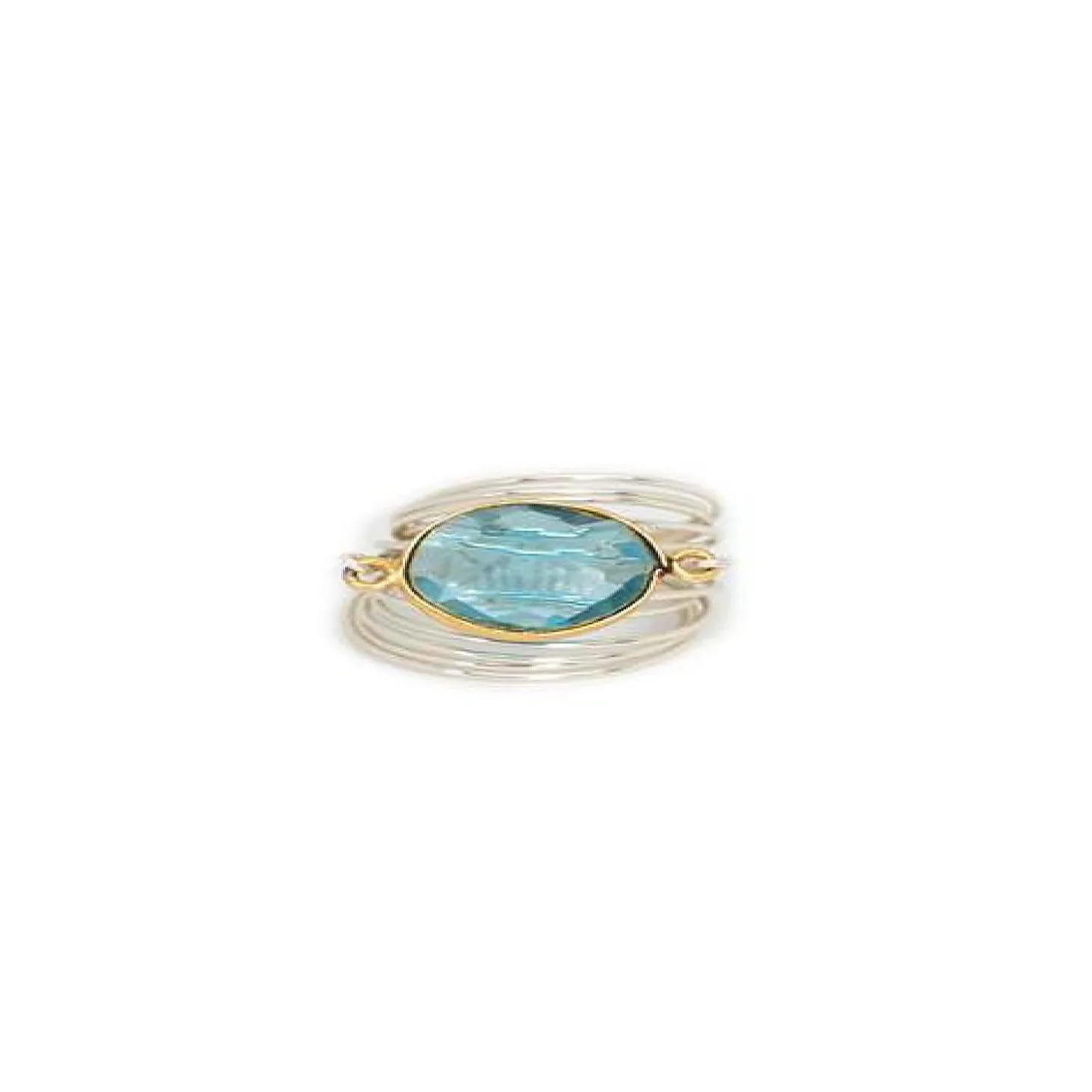 Torrey Ring Blue Topaz