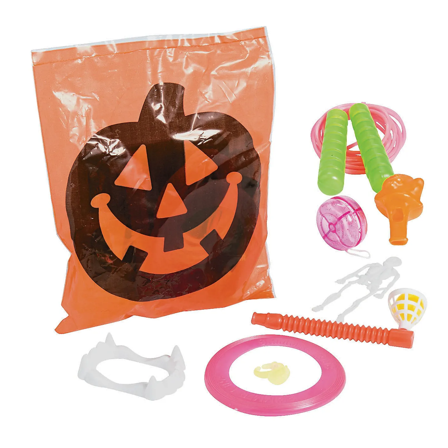 Toy-Filled Halloween Goody Bags - 12 Pc.