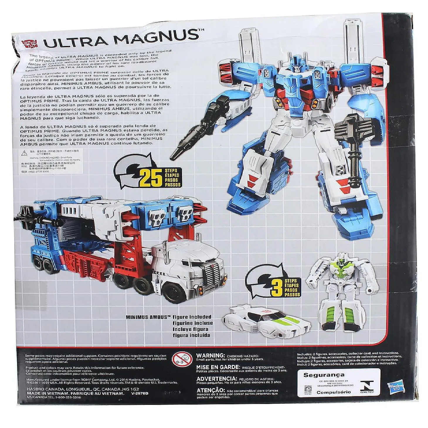 Transformers Generations Leader Class Figure Ultra Magnus Damaged Package