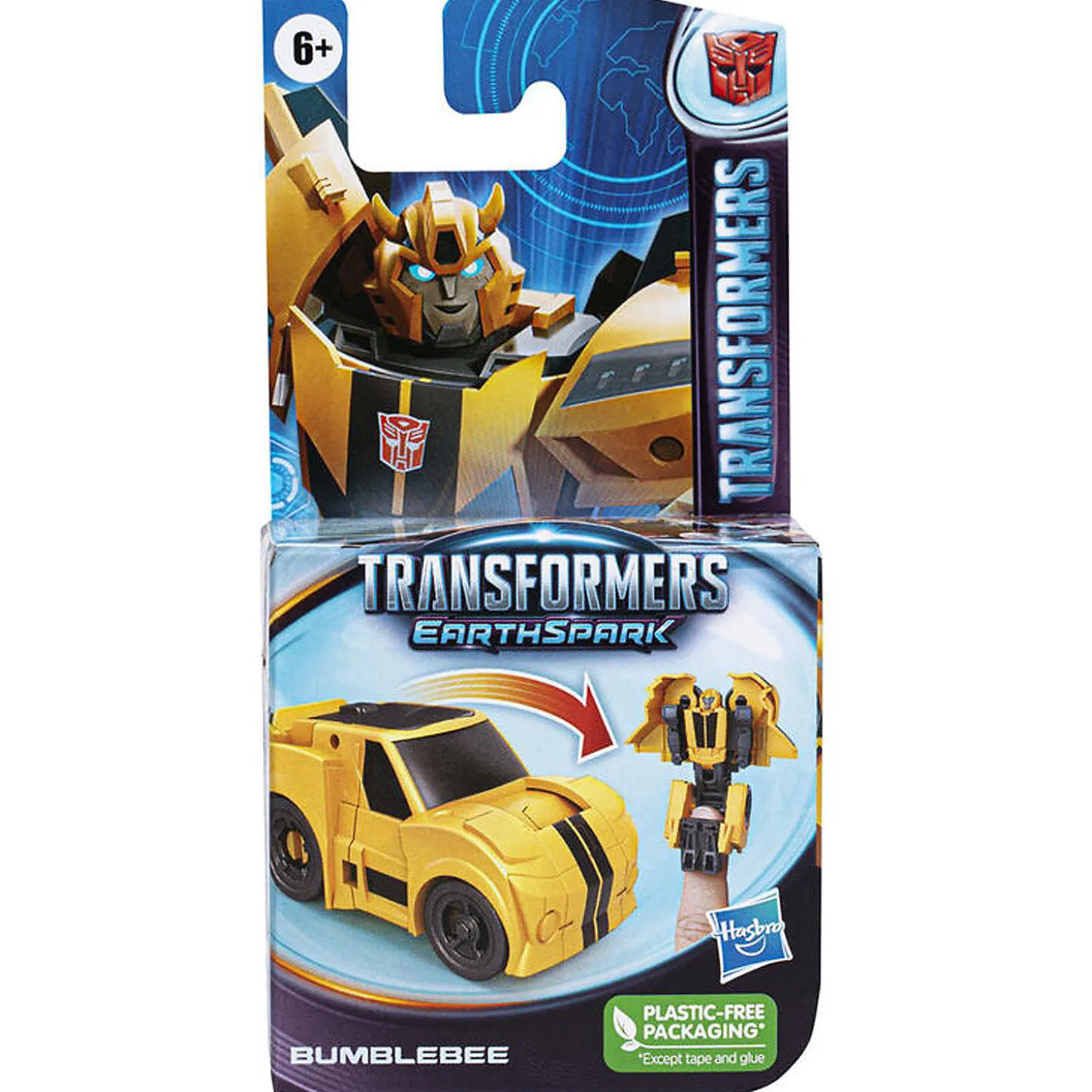 Transformers Toys Earthspark Tacticon Bumblebee Action Figure, 2.5-Inch, Robot Toys
