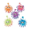 Two-Tone Spike Ball Yoyos With Eyes - 12 Pc.