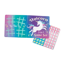 Unicorn 3-In-1 Game Sets - 12 Pc.