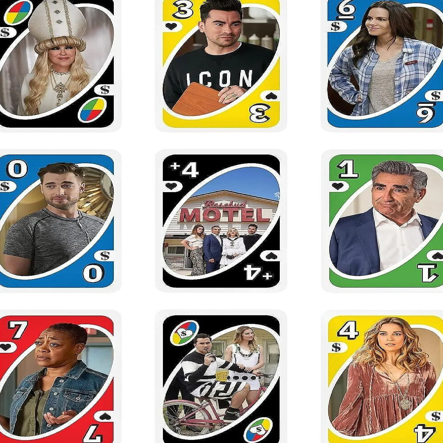 Uno Schitt's Creek Card Game For Teens & Adults For Family Or Game