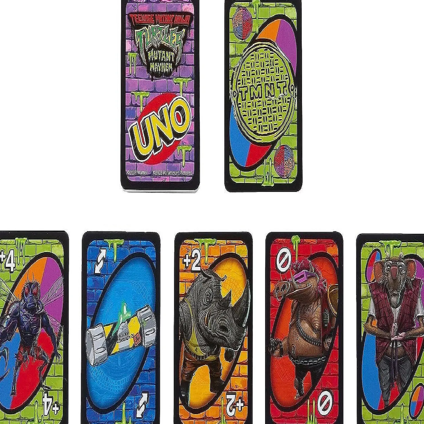 Uno Teenage Mutant Ninja Turtles Mutant Mayhem Card Game For Family Night