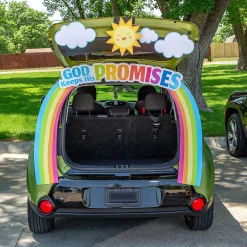 Value God Keeps His Promises Rainbow Trunk-Or-Treat Decorating Kit - 7 Pc.