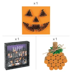 Value Halloween Craft Kit Assortment - Makes 3