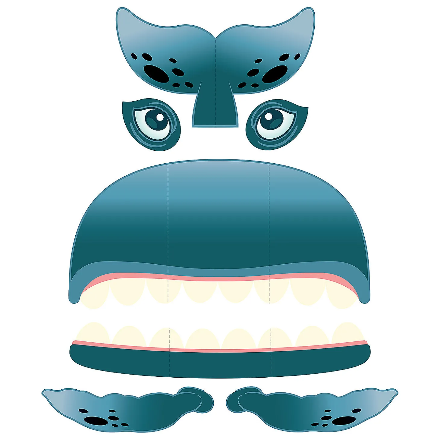 Value Jonah & The Whale Trunk-Or-Treat Decorating Kit - 7 Pc.