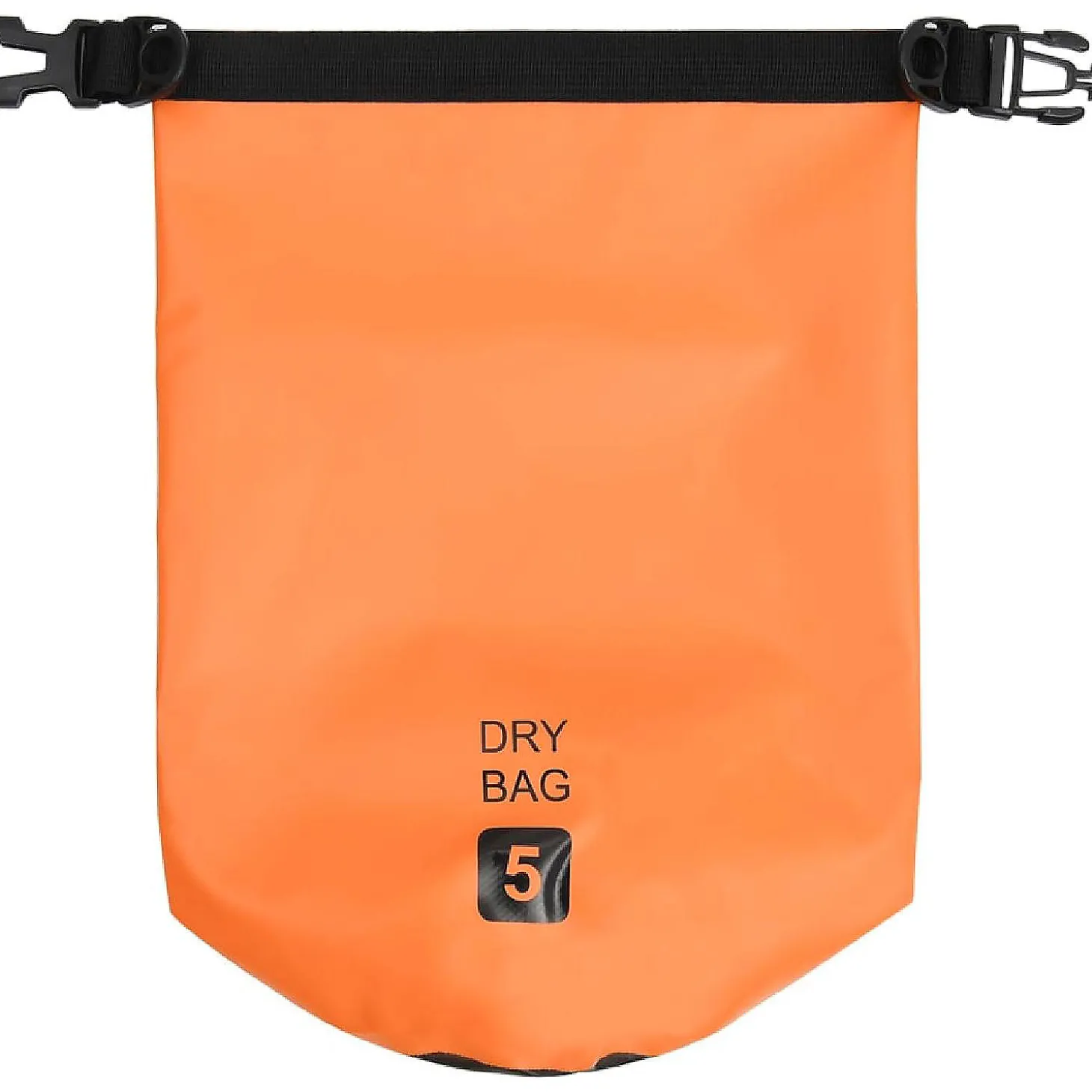 Vidaxl Dry Bag Orange 1.3 Gal Pvc