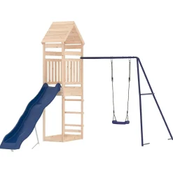 Vidaxl Outdoor Playset Solid Wood Pine
