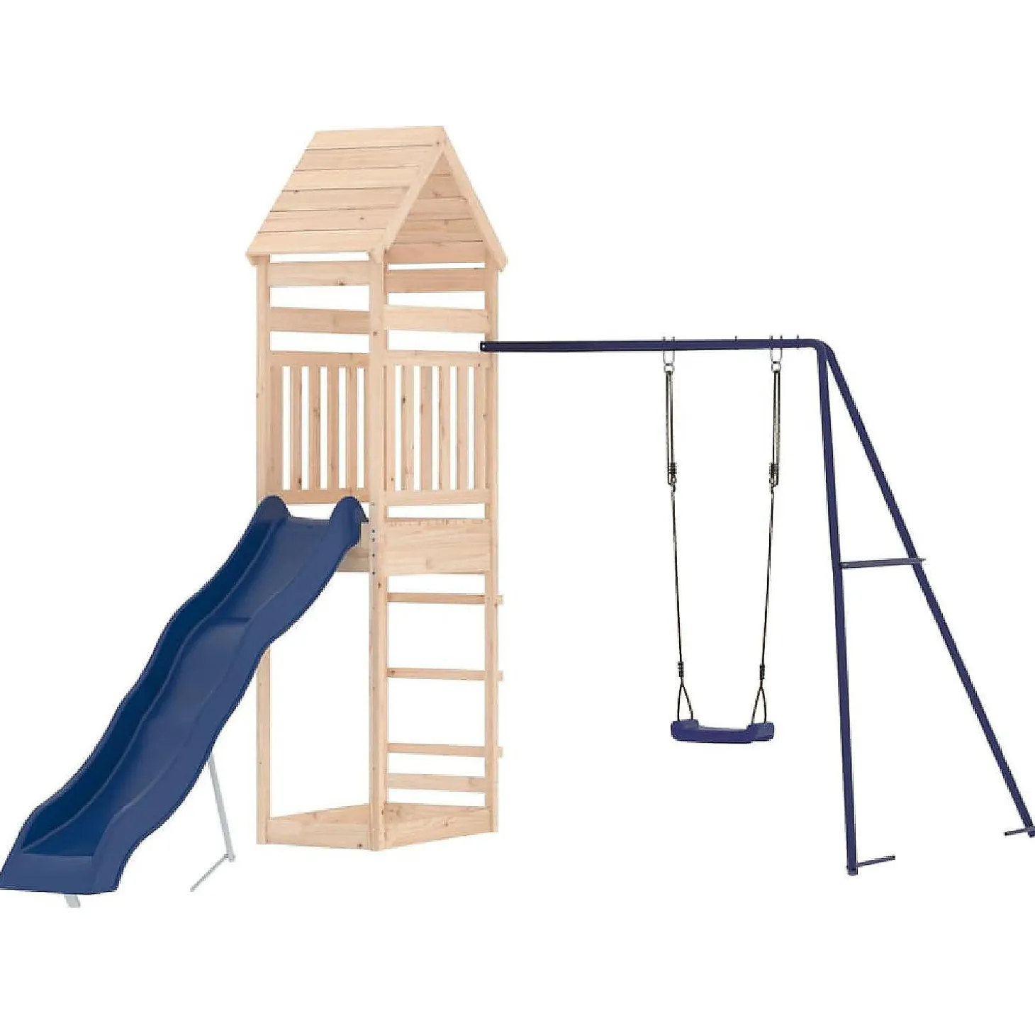 Vidaxl Outdoor Playset Solid Wood Pine