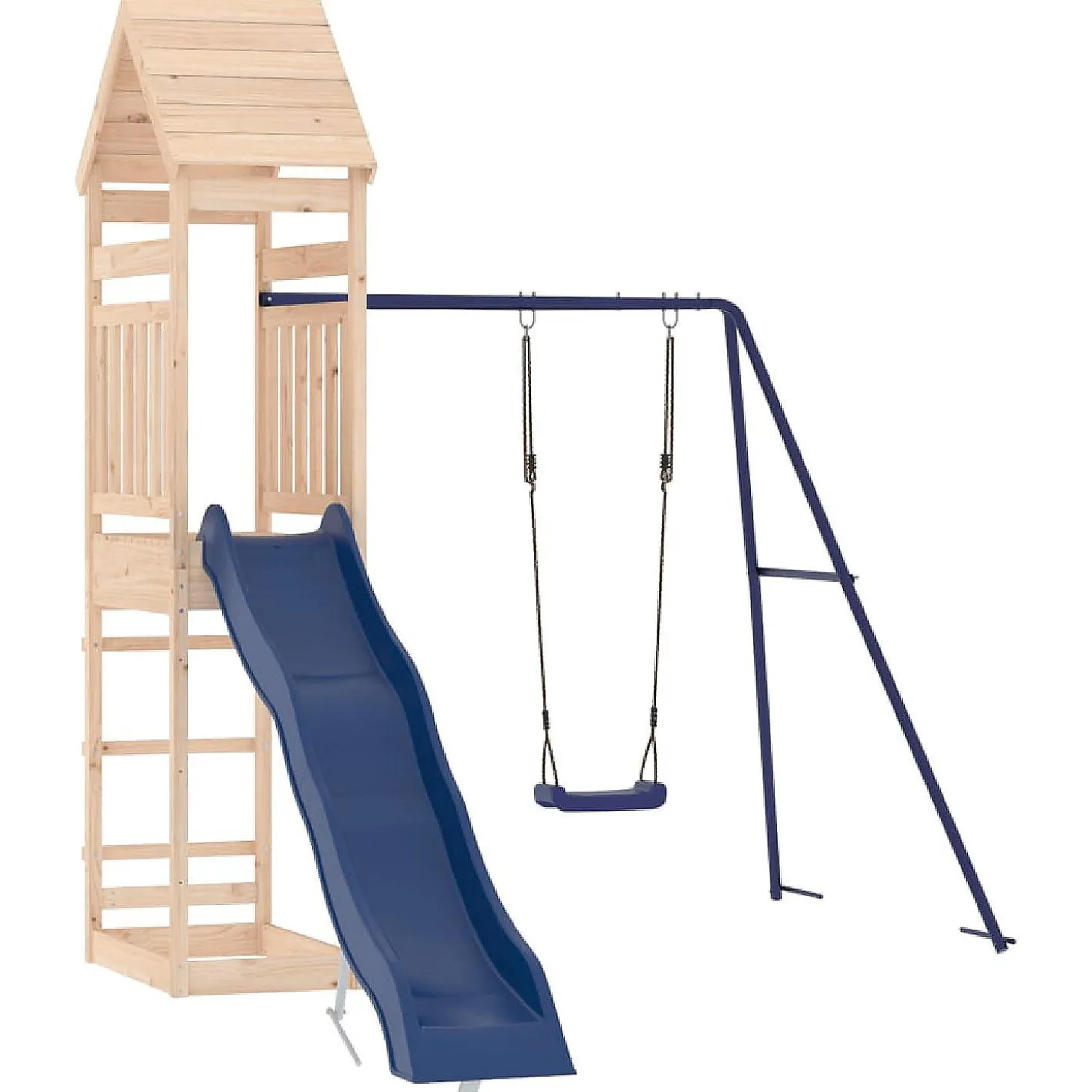 Vidaxl Outdoor Playset Solid Wood Pine
