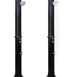 Vidaxl Outdoor Solar Shower With Shower Head And Faucet 10.6 Gal