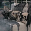 Vintage Throw Pillows Halloween Decorations