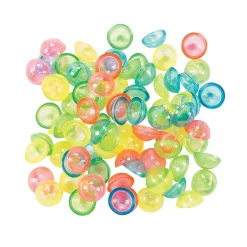 Vinyl Colorful Poppers - 12 Pc.