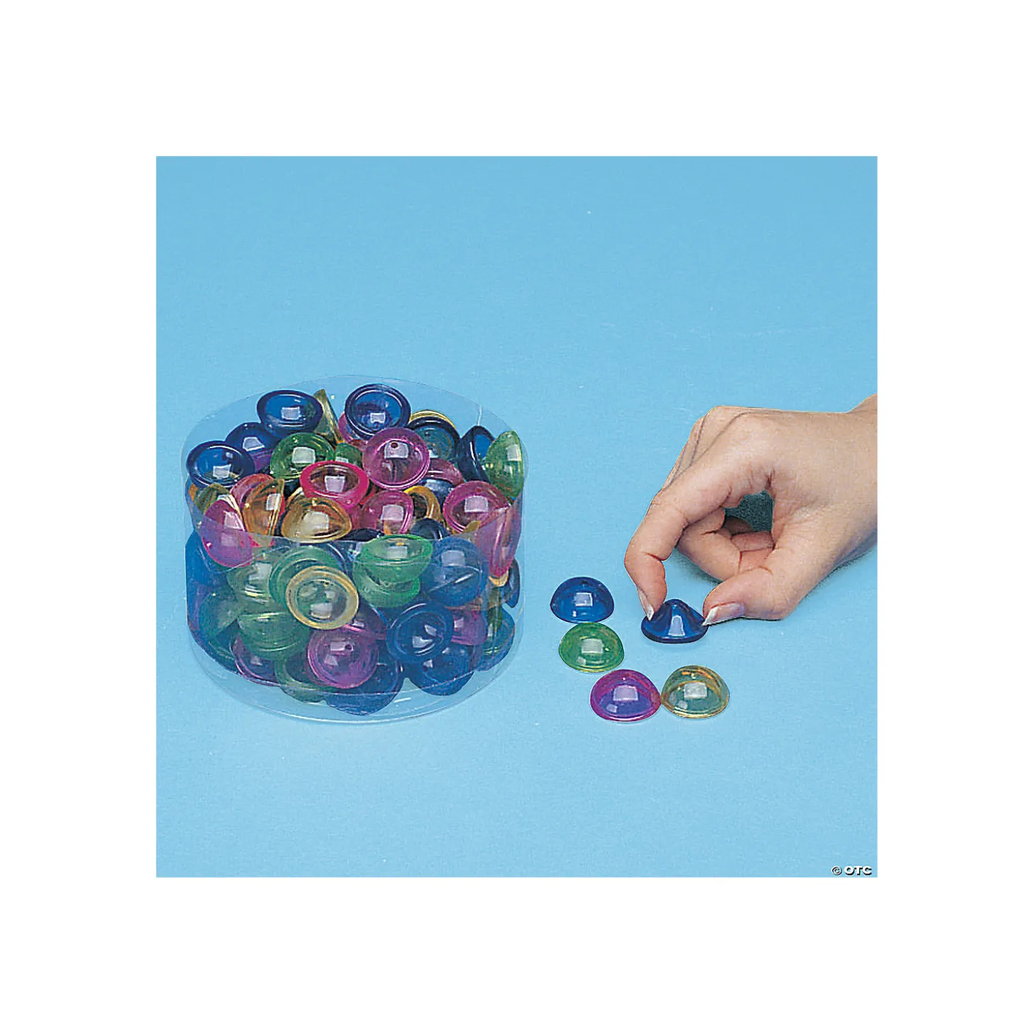 Vinyl Colorful Poppers - 12 Pc.