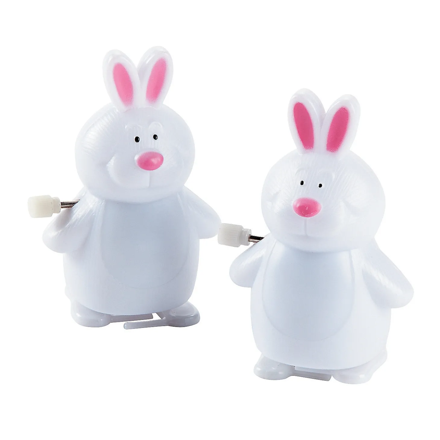 White Bunny Wind-Ups - 12 Pc.
